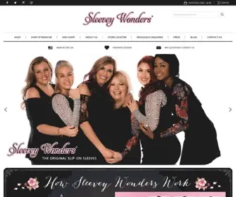 Sleeveywonders.com(Women's Under Sleeves) Screenshot