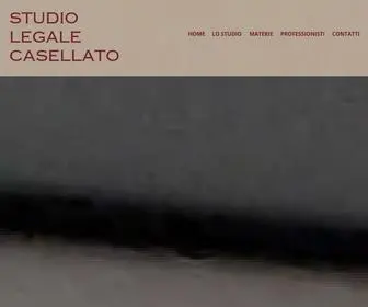 Slegalecasellato.it(Studio Legale Casellato) Screenshot