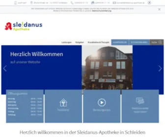Sleidanus-Apotheke.de(Sleidanus) Screenshot