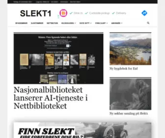 Slekt1.com(Norsk) Screenshot