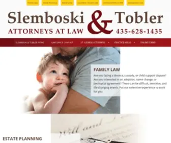 Slemboskilaw.com(Slemboski & Tobler) Screenshot