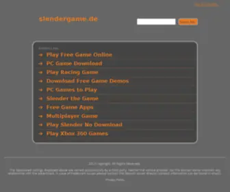 Slendergame.de(Slender) Screenshot
