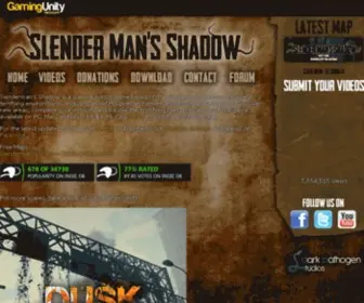 Slendermansshadow.com(Slender Man's Shadow) Screenshot