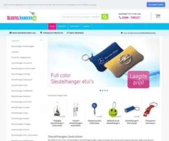 Sleutelhangers.nl(Sleutelhangers goedkoop bedrukken) Screenshot