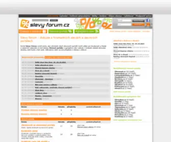 Slevy-Forum.cz(Slevy fórum) Screenshot