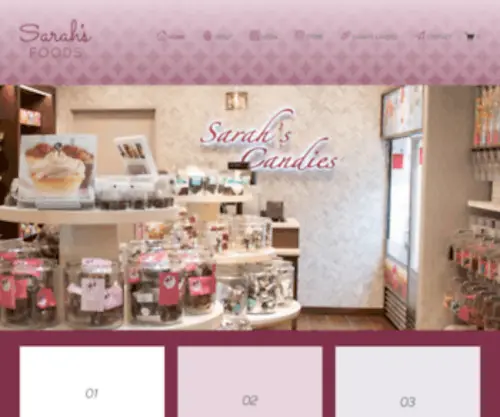 Slevyfoods.com(Sarah's Foods) Screenshot