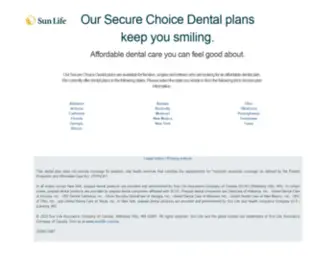 SLfdental.com(Sun Life Dental) Screenshot