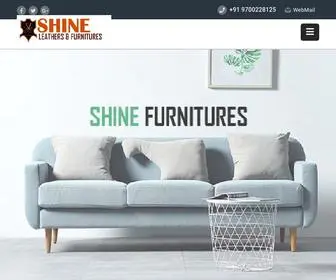 SLFshine.com(Shine Leathers and Furnitures) Screenshot