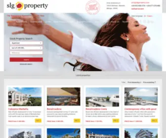 SLGproperty.com(SLG Property) Screenshot