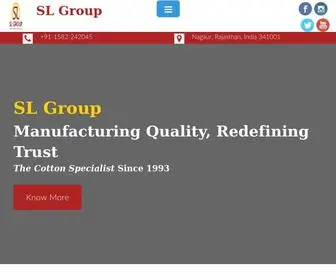 SLgroupindia.in(SL Group) Screenshot