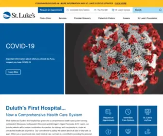 SLhduluth.com(Regional Health Care System) Screenshot