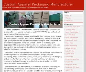 Slicon.com(Custom Apparel Packaging Manufacturer) Screenshot