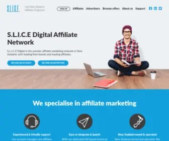 Slice.digital(Affiliate Marketing for New Zealand) Screenshot