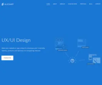 Sliceart.com.ua(Sliceart) Screenshot