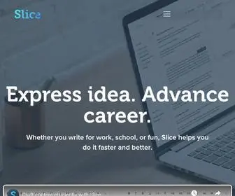 Slicecontent.com(SliceHome) Screenshot