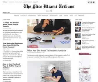 Slicemiami.com(Slice Miami) Screenshot