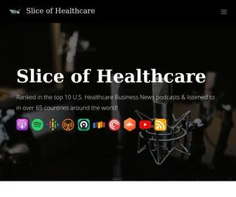 Sliceofhealthcare.com(Slice of Healthcare) Screenshot