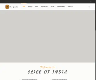 Sliceofindiaclovis.com(BeRestaurant) Screenshot