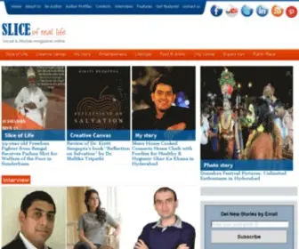 Sliceofreallife.com(Current Affairs) Screenshot