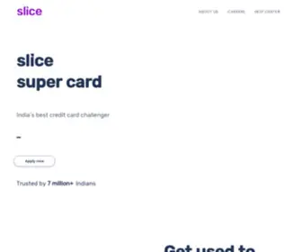 Slicepay.in(Slice super card) Screenshot