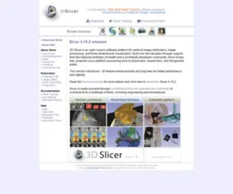Slicer.org(3D Slicer) Screenshot