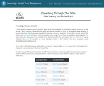 Slices.org.uk(Free "Preaching Through The Bible" Digital Resources) Screenshot