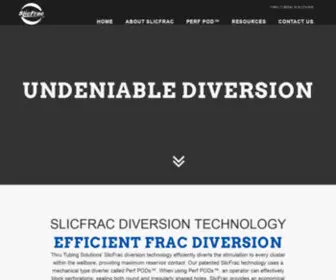 SlicFrac.com(Zonal Isolation) Screenshot