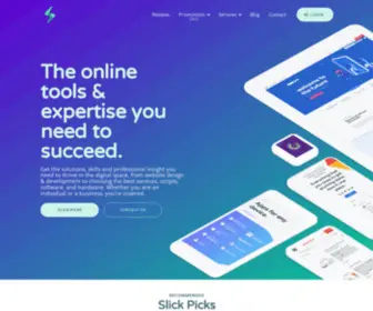 Slickmedia.io(The online tools & expertise you need to succeed) Screenshot