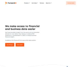 Slickpie.com(We make access to financial and business data easier) Screenshot