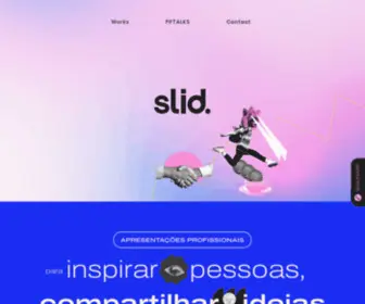 Slid.com.br(Sli.d) Screenshot