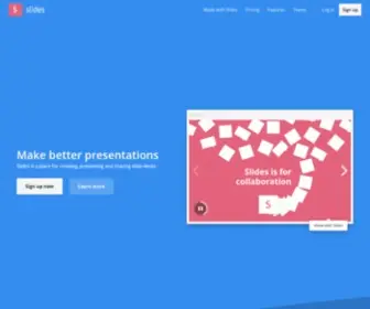 Slid.es(Create and share presentations online) Screenshot