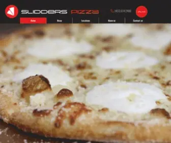 Slidderspizza.com(Slidders pizza) Screenshot