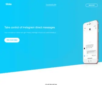 Slide.software(The World's First Instagram CRM) Screenshot