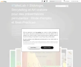 Slideatwork-Blog.com(Le blog de Slide at Work par Nesma H) Screenshot