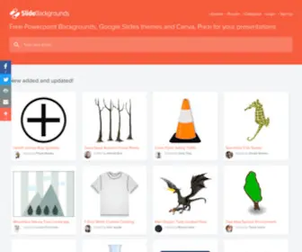 Slidebackgrounds.com(Slide Backgrounds) Screenshot