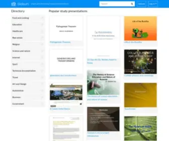 Slidegur.com(Document publishing platform for all popular file formats) Screenshot