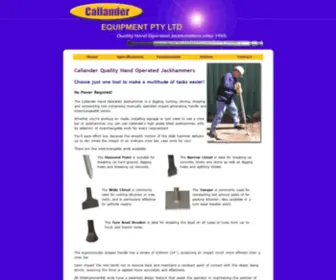 Slidehammers.com(Callander Equipment) Screenshot