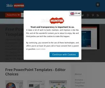 Slidehunter.com(Free PowerPoint Templates for Professional Presentations) Screenshot