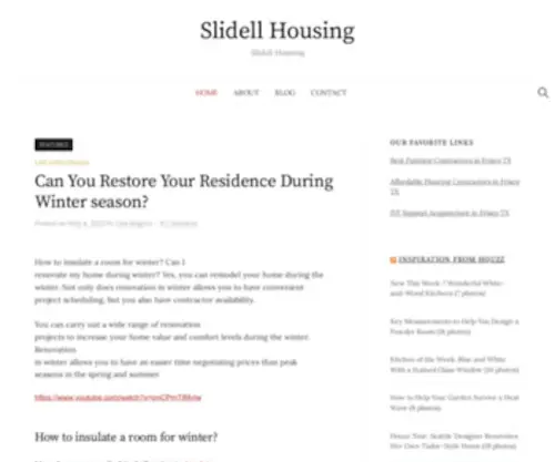 Slidellhousing.com(Slidell Housing) Screenshot