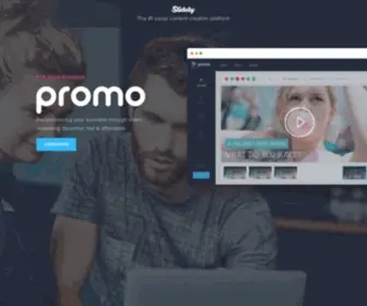 Slidely.com(The #1 Visual Content Creation Platform) Screenshot