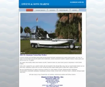 Slideon.com(Boat Trailer Repairs and Sales in Florida) Screenshot