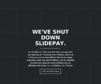 Slidepay.com(Swiped payments for developers) Screenshot