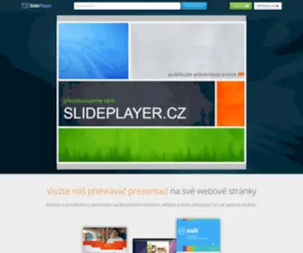 Slideplayer.cz(Nahrávejte a Sdílejte své PowerPoint prezentace) Screenshot