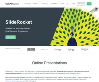 Sliderocket.com(Best Online Presentation Software) Screenshot