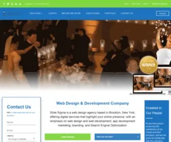 Slidesigma.com(Web Design and Development Company) Screenshot