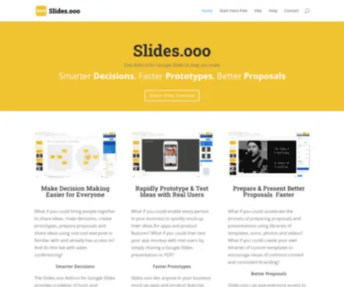 Slides.ooo(Tools & Templates for Google Slides) Screenshot