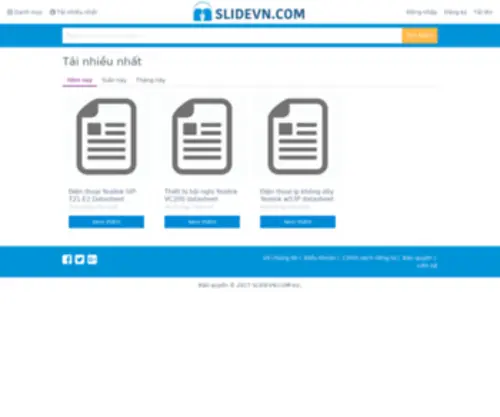 Slidevn.com(Slidevn) Screenshot