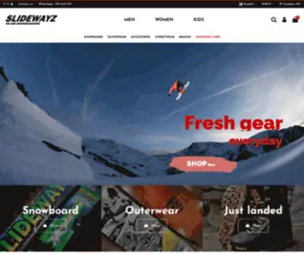 Slidewayz.com(Tienda online Slidewayz) Screenshot