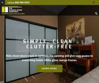 Slidingdoorco.com(The Sliding Door Company) Screenshot