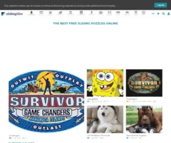 Slidingtiles.com(Sliding Tiles Puzzle) Screenshot